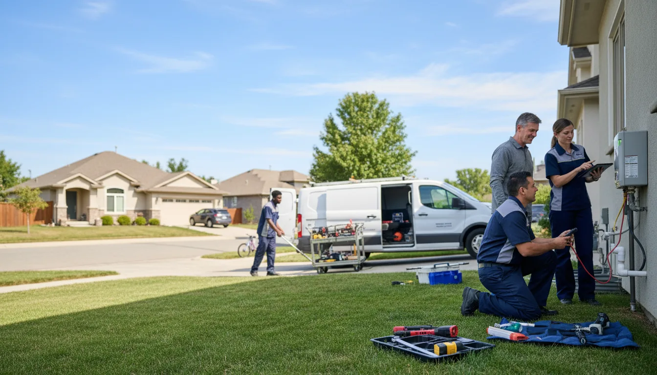Tankless water heater service in Batson, TX